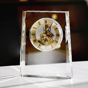 Horloge de table personnalisée au design Copenhague pour cadeau publicitaire d'entreprise avec logo gravé <span class=keywords><strong>et</strong></span> support réglable - Product Image 2