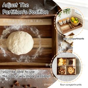 Caja de fermentación de masa de madera con tapa, 5 kg, para almacenamiento de pan, pizza, tostadas, herramienta de cocina - Product Image 2