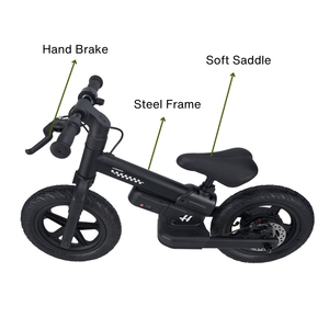 Nuovo Design 12 pollici 2 ruote al litio alimentato a batteria auto-bilanciamento bici elettrica per bambini - Product Image 3