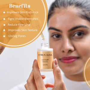 ETRUN ALISA OEM Solution <span class=keywords><strong>exfoliante</strong></span> pour le visage à base de plantes 10% AHA & <span class=keywords><strong>2</strong></span>% <span class=keywords><strong>BHA</strong></span> Sérum à l'acide salicylique Solution <span class=keywords><strong>exfoliante</strong></span> pour le gommage vegan - Product Image 3