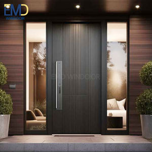 Porte d'entrée moderne en fibre de verre avec <span class=keywords><strong>cadre</strong></span> en profilé d'aluminium - Product Image 5