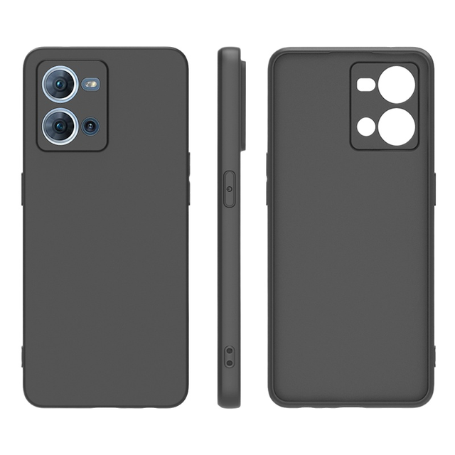 Shockproof Back Cover Blank Color Frosted Cell Phone Case Full Matte Tpu Case for Oppo Reno 14 Pro 5g