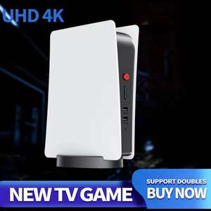 एम 5 वीडियो गेम कंसोल क्लासिक गेमिंग कंसोल 2.4 जी वायरलेस नियंत्रक गेम स्टेशन दो गेमपैड गेम स्टिक के साथ - Product Image 2