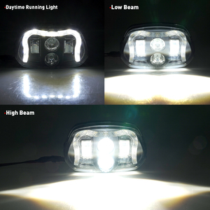 Yongjin ระบบไฟส่องสว่างรถจักรยานยนต์ไฟหน้า LED พร้อมไฟ DRL สำหรับรถสกู๊ตเตอร์สปรินท์150 <span class=keywords><strong>2022</strong></span> - Product Image 5