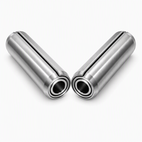 Goupille fendue creuse en acier inoxydable véritable 304 ISO 8751, goupilles fendues polies A2-70, fixateur de quincaillerie