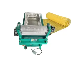 Beeswax Foundation Come Sheet Beeswax Stamping Electric Beeswax Foundation Stamping Machine Press
