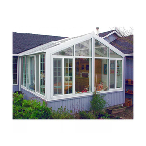 Maison en verre de jardin moderne imperméable, jardin d'hiver, véranda, véranda, alliage d'aluminium <span class=keywords><strong>ho</strong></span> - Product Image 6