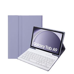 New BT <strong>Wireless</strong> USB <strong>Keyboard</strong> Case <strong>for</strong> Samsung <strong>Tab</strong> A9 8.7 Inch SM X110 X115 Stand Holder Cover Russian Spanish English Korean - Product Image 4