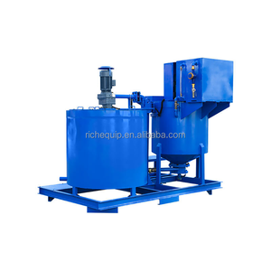 เครื่องผสมและกวนปูนซีเมนต์ความเร็วสูง RMA500-1000E เครื่องผสม 500 ลิตร เครื่องกวน 1000 ลิตร สำหรับงานอัดฉีดในอุโมงค์และงานปรับสภาพดิน - Product Image 4