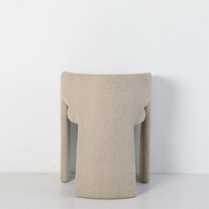 <span class=keywords><strong>Chaise</strong></span> <span class=keywords><strong>de</strong></span> salle à manger <span class=keywords><strong>scandinave</strong></span> moderne avec accent en tissu pour la maison, le bureau, le bar à domicile, les hôtels résidentiels - Product Image 5