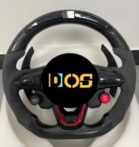 Gruppo volante in pelle di alta qualità per <span class=keywords><strong>Volkswagen</strong></span> Golf 6 6 6 Passat <span class=keywords><strong>CC</strong></span> Gti Alcantara modificato per <span class=keywords><strong>Volkswagen</strong></span> - Product Image 5