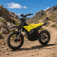 Moto électrique tout-terrain, batterie lithium 52V 28Ah, couple élevé 140Nm, vitesse maximale 50 MPH, moto électrique tout-terrain pour adultes
