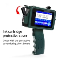 Impresora de Inyección de Tinta Portátil 4POLETECH para Códigos QR, Fechas, Números de Lote, Impresión en Etiquetas/Tarjetas/Papel