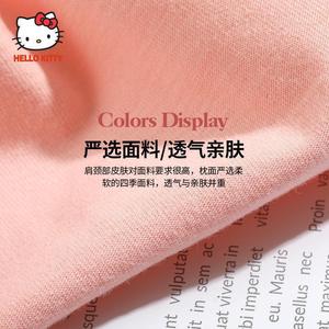 Juego de cojines para asiento de coche Hello Kitty, almohada de soporte lumbar de algodón con memoria, almohada para reposacabezas para mujer, uso en las cuatro estaciones - Product Image 5