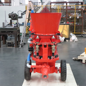 Máquina para la aplicación y transporte de masas refractarias, arena, mortero y hormigón por pulverización y proyección en túneles, en venta - Product Image 5
