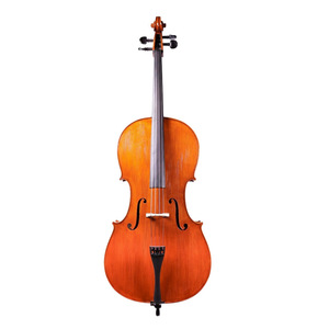 Violonchelo Acústico Profesional de Madera Maciza Hecho a Mano, Tamaños 4/4, 3/4, 1/2, 1/4, 1/8, Tapa de Abeto y Fondo de Arce, Calidad Concierto - Product Image 2