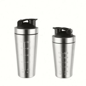 Botella Mezcladora de Acero Inoxidable 304 de 500 ml/750 ml, para Deportes al Aire Libre y Gimnasio, Tapa Ecológica Libre de BPA, Personalizable, Regalo Empresarial - Product Image 1