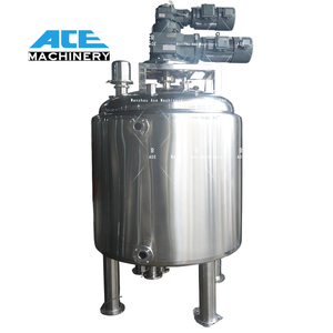 Máquina Mezcladora Homogeneizadora al Vacío de Tipo Fijo de 300L, Máquina Emulsionadora al Vacío para Crema Cosmética, Máquina para Hacer Lociones y Geles - Product Image 4