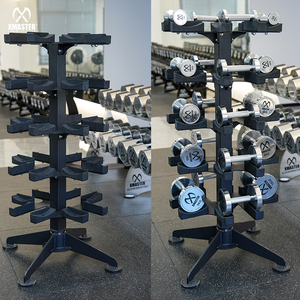 XMASTER Haltères rotatifs noirs pour magasin d'haltères légers - Product Image 2