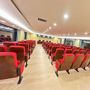 Sillas Modernas de <span class=keywords><strong>Alta</strong></span> Calidad para Auditorio, Cine, Escuela, Iglesia y Oficina en Casa, con Tableros y Diseño Plegable - Product Image 6