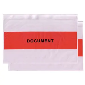 Eco Friendly Back-Loading Printed Packing List Envelopes - "Packing List Enclosed"