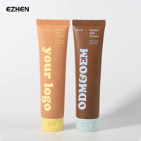 Service personnalisé tout-en-un, tube souple en plastique de qualité alimentaire européenne avec bouchon à vis, conteneur double laminé, emballage de tube cosmétique