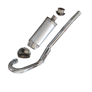 Tubo de Escape, Apto para Motocicleta Todoterreno CRF70, Modificación de Accesorios, Silenciador de Escape de Aluminio para Motocicleta - Product Image 1