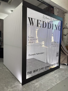 Fast Delivery Birthday Party Magazine <strong>Photo</strong> Booth <strong>Box</strong> With Fill Light Lamp <strong>Photo</strong> Booth New Magazine <strong>Box</strong> Frame Backdrop Event - Product Image 3