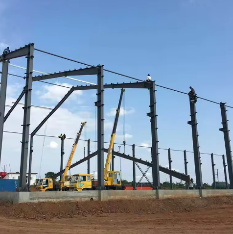 High Quality Prefab Industrial Metal Structure