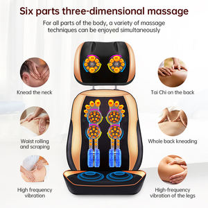 Cojín masajeador de cuerpo completo para relajación Shiatsu gravedad terapia de calefacción infrarroja eléctrica nueva llegada - Product Image 3