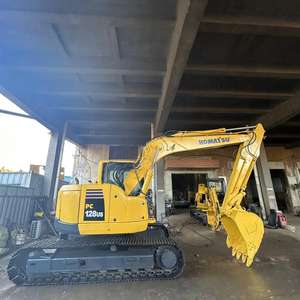 Komatsu รถตักตีนตะขาบ PC128ไฮดรอลิกแบบ2016 12ตันปั๊มเครื่องยนต์ - Product Image 1