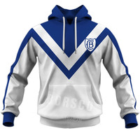 Queensland Origin Series Sweat à capuche en jersey de rugby à manches longues respirant tricoté pour polo avec capuche confortable