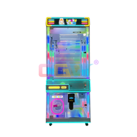 Machine à griffes transparente commerciale, machine à attraper les poupées, machine à attraper les boîtes mystères, machine de jeu à prix gagnant