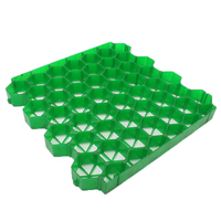 Tapis de graines en plastique hdpe, 2 pièces, de haute qualité, pour allée, stationnement, gazon, pavage de grille, plaque cellulaire, matériel brut