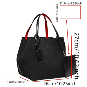 Bolso Tote de Diseño de Lujo para Mujer, Marca Famosa, Estilo Elegante, Novedad 2026, Bolso de Hombro y Bandolera para Compras - Product Image 5