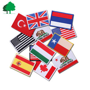 Direct工場販売カスタム高品質安価な刺繍パッチ<span class=keywords><strong>American</strong></span> National <span class=keywords><strong>Flag</strong></span> Logo Patches - Product Image 1