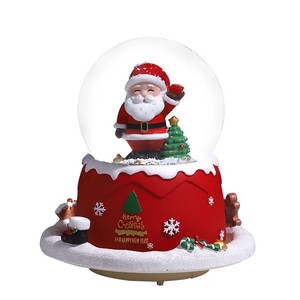 Factory Custom <strong>Wholesale</strong> Eco-Friendly Handmade Resin <strong>Snow</strong> <strong>Globe</strong> Winter Christmas Decorations Romantic Gift Souvenir Custom Sizes - Product Image 4