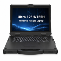 Portátil Robusto de 14/15.6 Pulgadas, Intel Core Ultra 5/7 AI, WiFi 6, BT, Windows 11 Pro, 1000nits, Legible Bajo la Luz Solar, PC de Grado Industrial