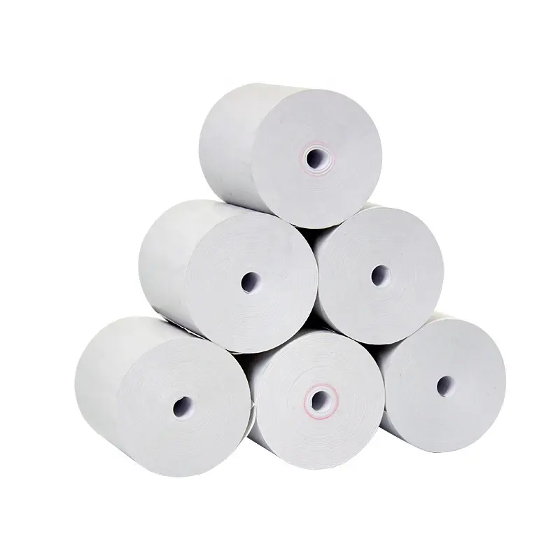 thermal rolls 57x 40mm 80x 70mm rolls Non carbon Paper