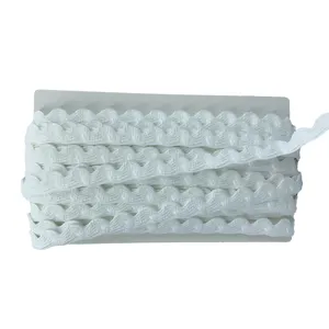 Polyester nylon rick rack lace zigzag waved webbing trimming tape