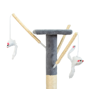 批发猫树玩具带胶囊设计猫床抓板和攀爬架宠物用品猫玩具 - Product Image 3