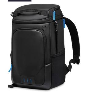 กระเป๋าเป้สะพายหลังกันน้ำแบบข้ามพรมแดน ความจุขนาดใหญ่ กระเป๋าเป้สะพายหลังสำหรับใช้ในชีวิตประจำวัน ช่องใส่ของหลายช่อง สำหรับกิจกรรมกลางแจ้ง แคมป์ปิ้ง ปิกนิก สีดำ - Product Image 1