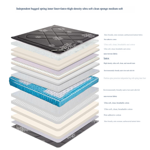 Hiện đại chỉnh hình bọt Nữ Hoàng giường nệm khách sạn Tricot gấp đi vải cho phòng ngủ đồ nội thất nhà - Product Image 6