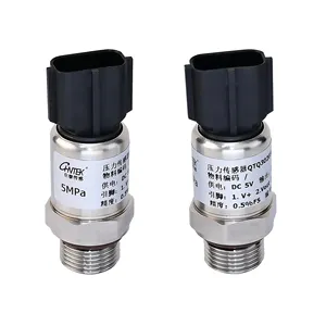 China Alta precisión Sputtered Thin Film Hirschman 0,5-4,5 V 4 ~ 20mA transmisores de presión industrial Compacto Robusto