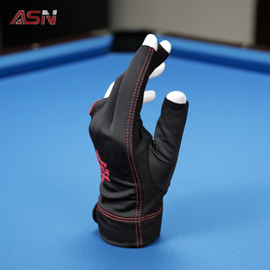 Gants ASN-ST E-H01 à trois doigts, respirants, antidérapants, en nylon de haute qualité, légers, durables, pour le snooker, le <span class=keywords><strong>billard</strong></span> et le jeu de la queue. - Product Image 3