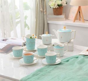 Ensemble tasse et soucoupe en céramique personnalisé, glaçure colorée, bordure dorée de luxe, porcelaine, pour expresso, cappuccino, café turc, thé - Product Image 1