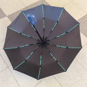 Ombrello di protezione UV in fibra di vetro <span class=keywords><strong>a</strong></span> metà ombrello con meccanismo automatico pieghevole 3 di alta qualità - Product Image 4