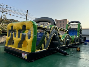 Sân chơi bơm hơi trò chơi Inflatable nhảy lâu đài rừng trượt Combo Nhà Máy Giá Inflatable các chướng ngại vật - Product Image 2