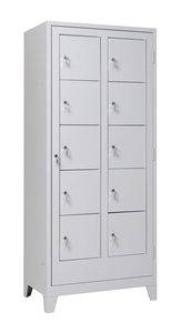 10 Door Employee Factory Worker Metal <b>Locker</b> <b>Storage</b> <b>Cabinet</b> <b>Locker</b> With Legs Steel <b>Locker</b> School Gym - Product Image 2