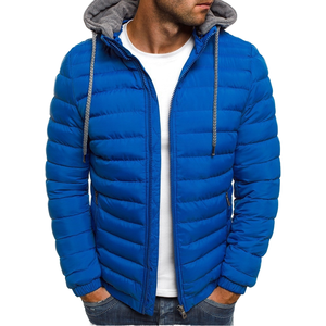 Veste à capuche pour homme Ling37 - 90% duvet - Imperméable, respirante, décontractée, lavée - Product Image 1